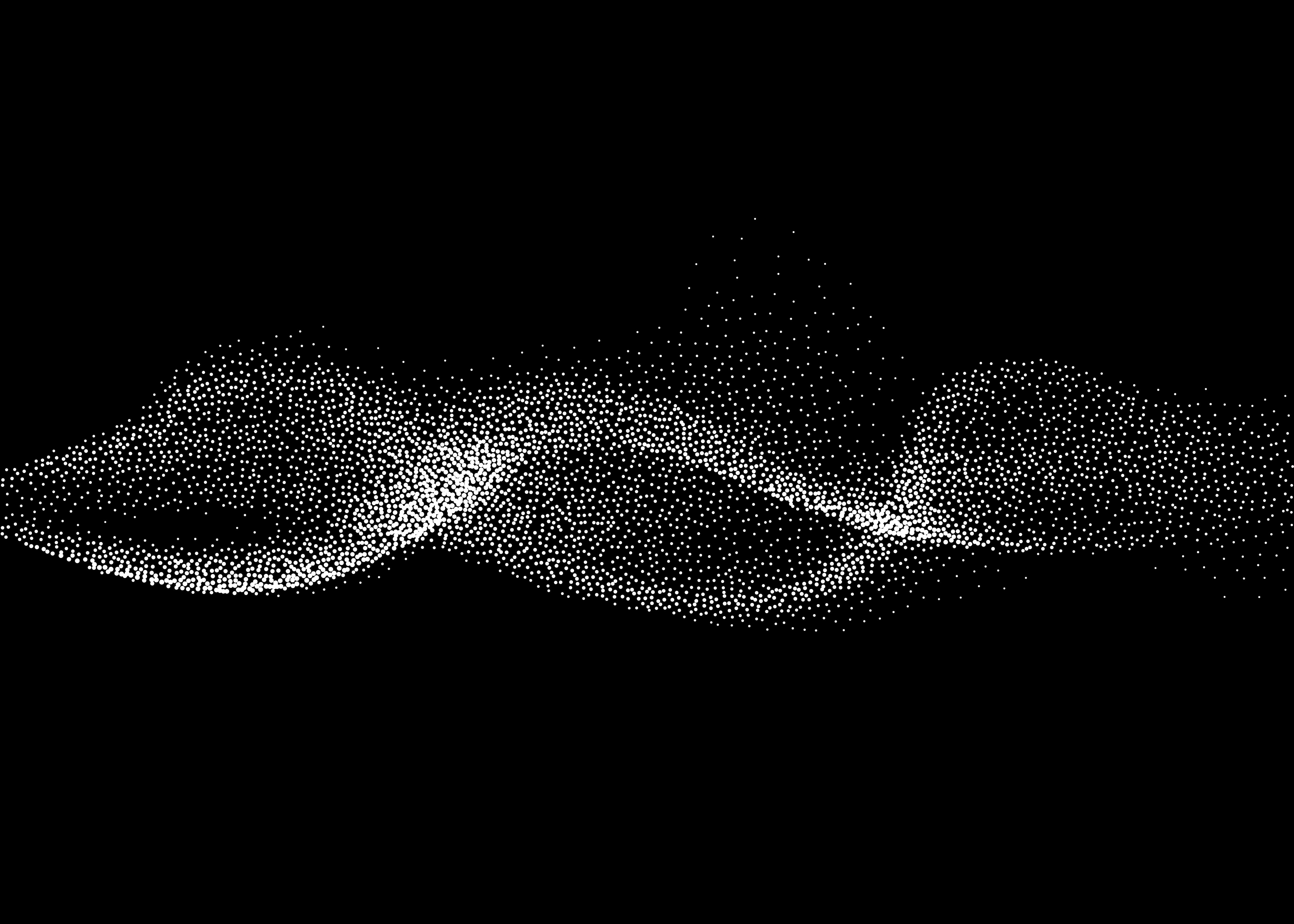 abstract smokey wave vector background. nano dynamic flow with 3d particles